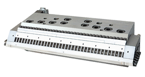 Канальная матрица в виде вешалки для экструзии ПЭТ-листа