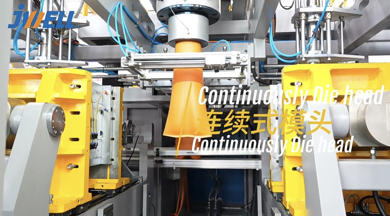 30-литровая полностью электрическая высокоскоростная высокоскоростная машина для выдувного формования канистр для химических контейнеров непрерывного типа 