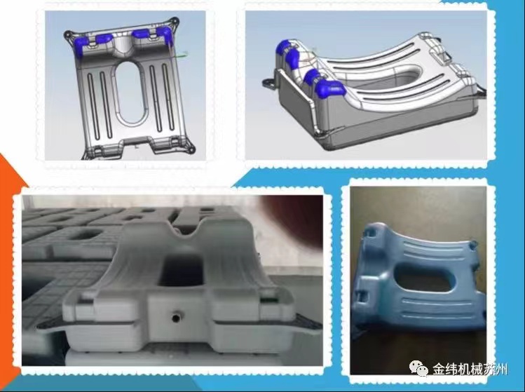 Выдувная машина Jwell 500L/1000L для фотоэлектрической плавучей платформы/лонжеронной платформы/полупогружной платформы 