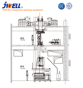 Двухкомпонентное прядильное оборудование JWELL T400