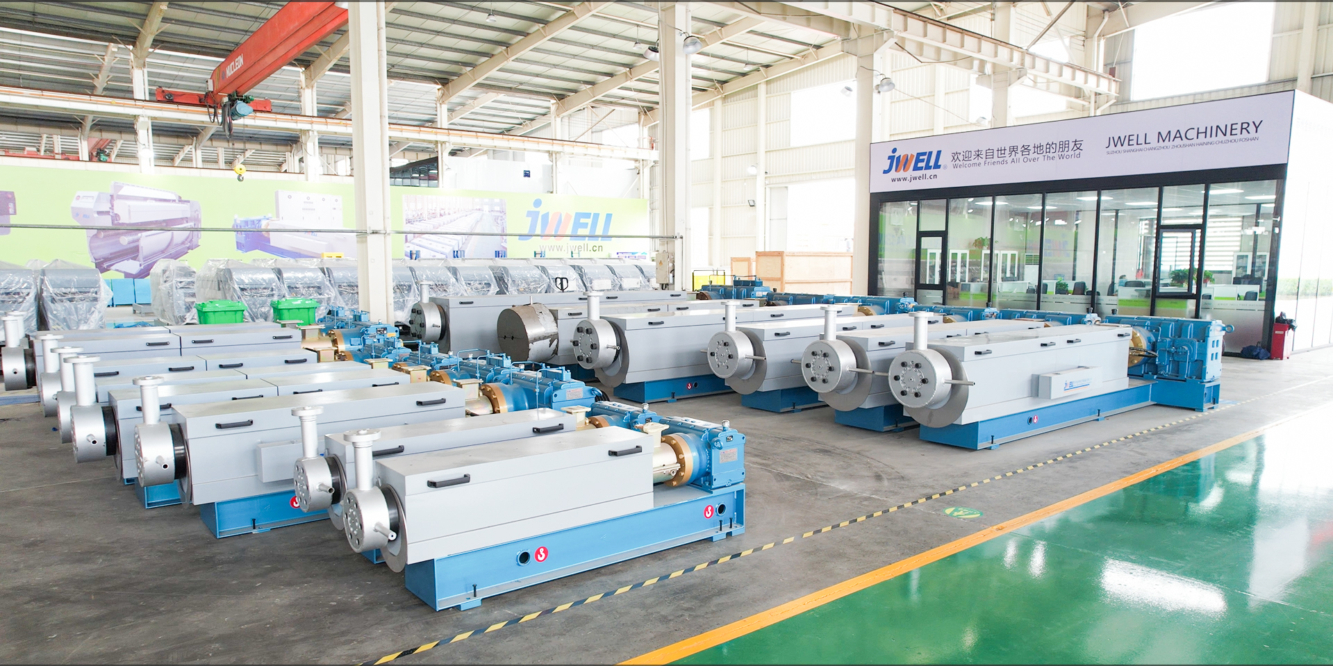 Участок сборки экструдера