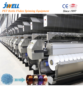 Оборудование для прядения хлопьев из ПЭТ-бутылок