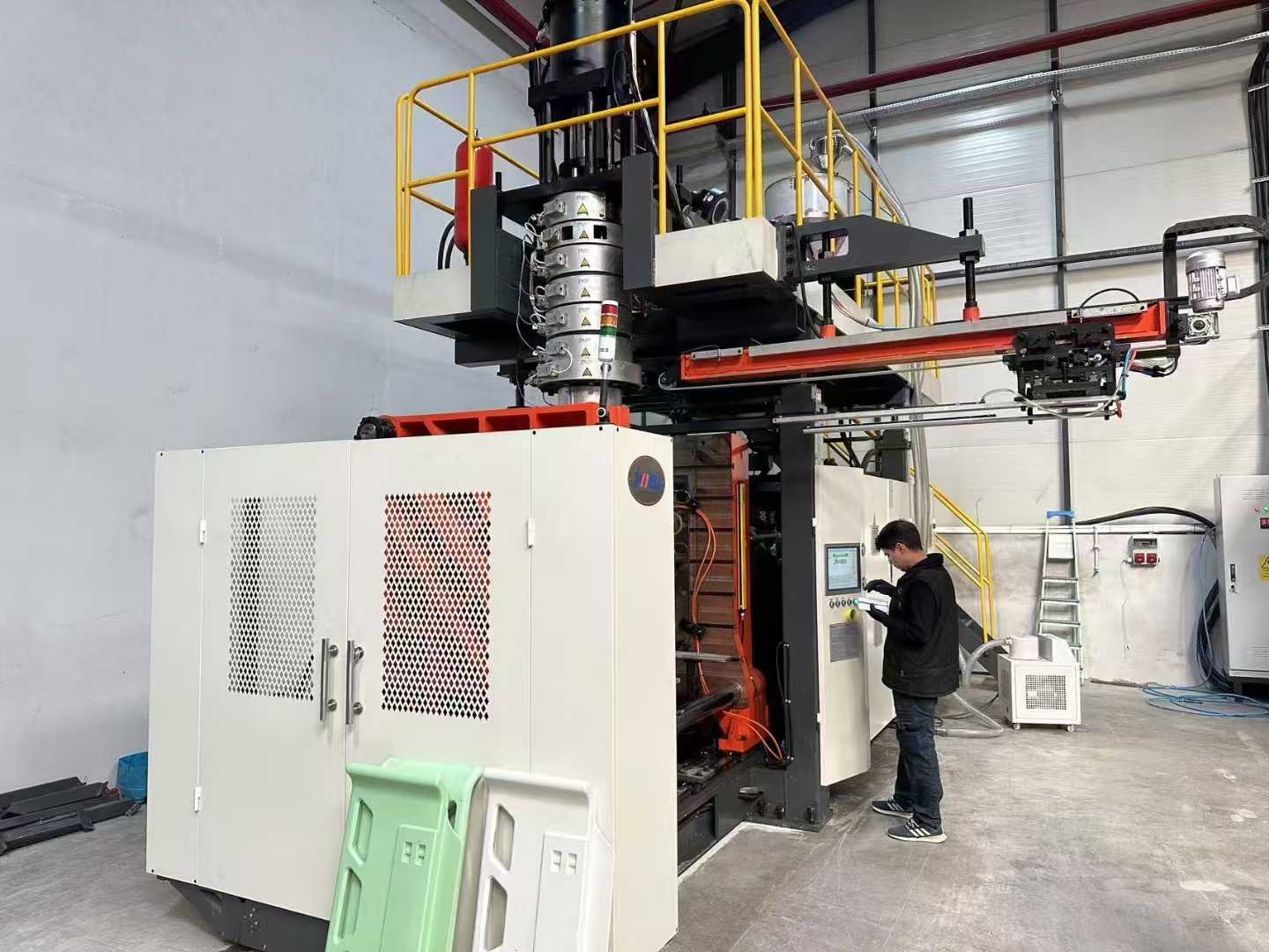 Выдувная машина Jwell для медицинской пластиковой мебели, доска для больничной койки, подножка/изголовье