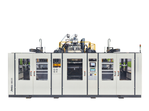 30-литровая двухстанционная выдувная машина для химической упаковки 