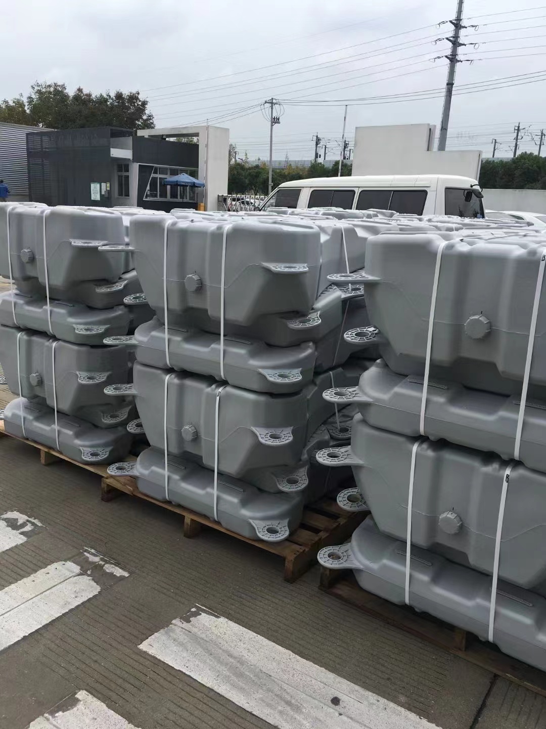 Выдувная машина Jwell 500L/1000L для фотоэлектрической плавучей платформы/лонжеронной платформы/полупогружной платформы 